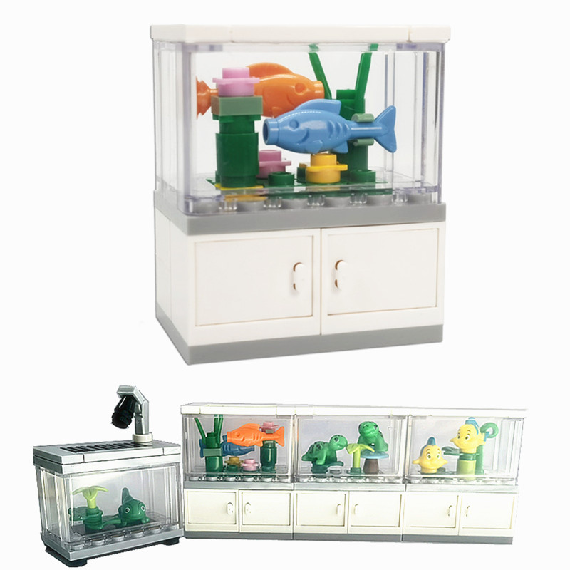 Bloques de construcción de pec - Aquarium Fish Lego reseña y precio