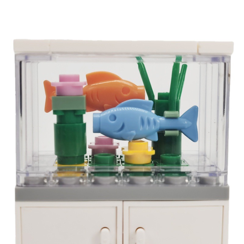 Bloques de construcción de pec - Aquarium Fish Lego reseña y precio