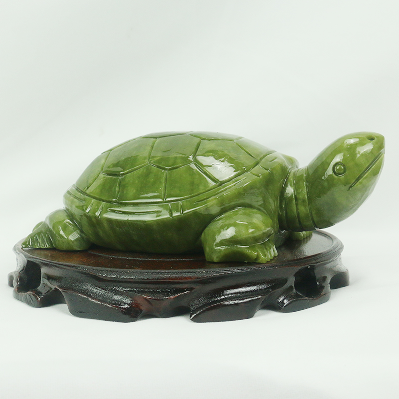 Jade Natural/escultura de tort - Aquarium Fish Cartoon reseña y precio