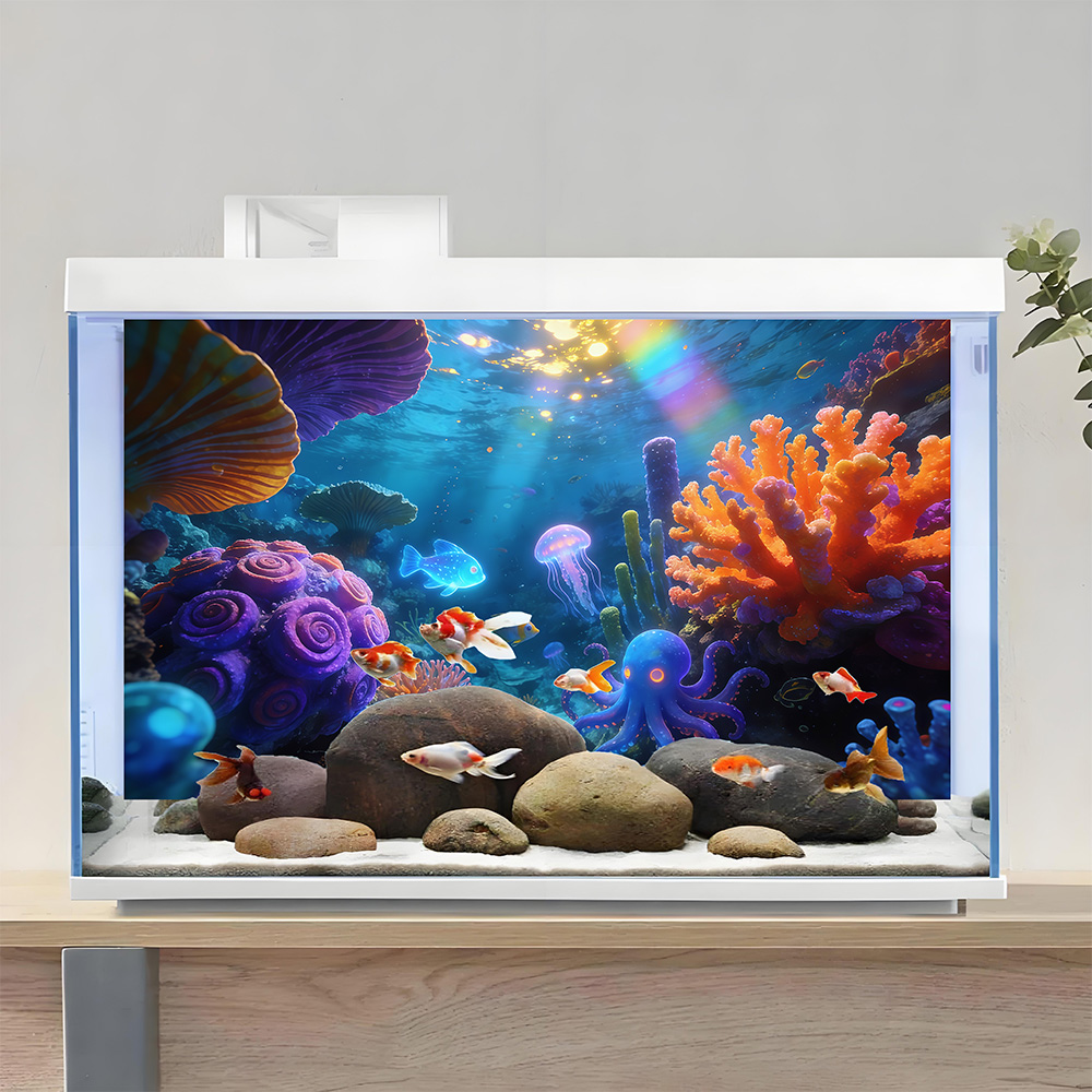 El mundo submarino bajo la luz - Aquarium Fish Rainbow reseña y precio