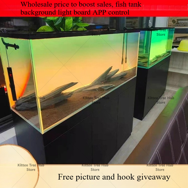 Panel de Fondo para Pecera con - Aquarium Fish Rainbow reseña y precio