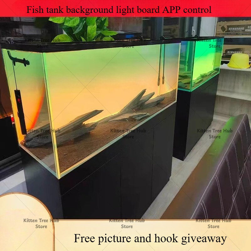 Panel de Fondo para Pecera con - Aquarium Fish Rainbow reseña y precio