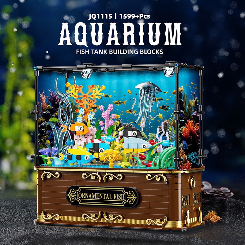 Jiqi 1115 Bloques de Construcc - Aquarium Fish Lego reseña y precio