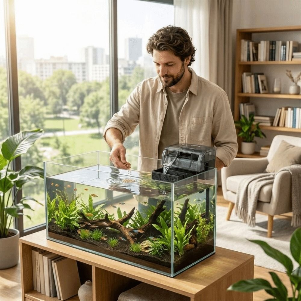 Filtro de Acuario de Escritori - Box Fish In Aquarium reseña y precio