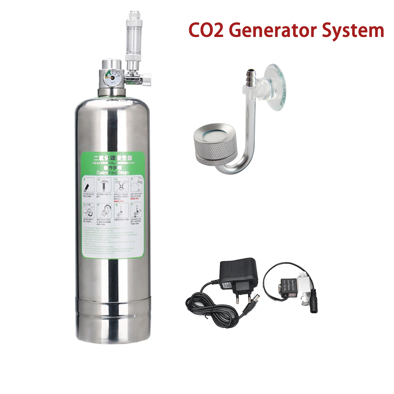 Kit de sistema generador de CO - Aquarium Fish Store reseña y precio
