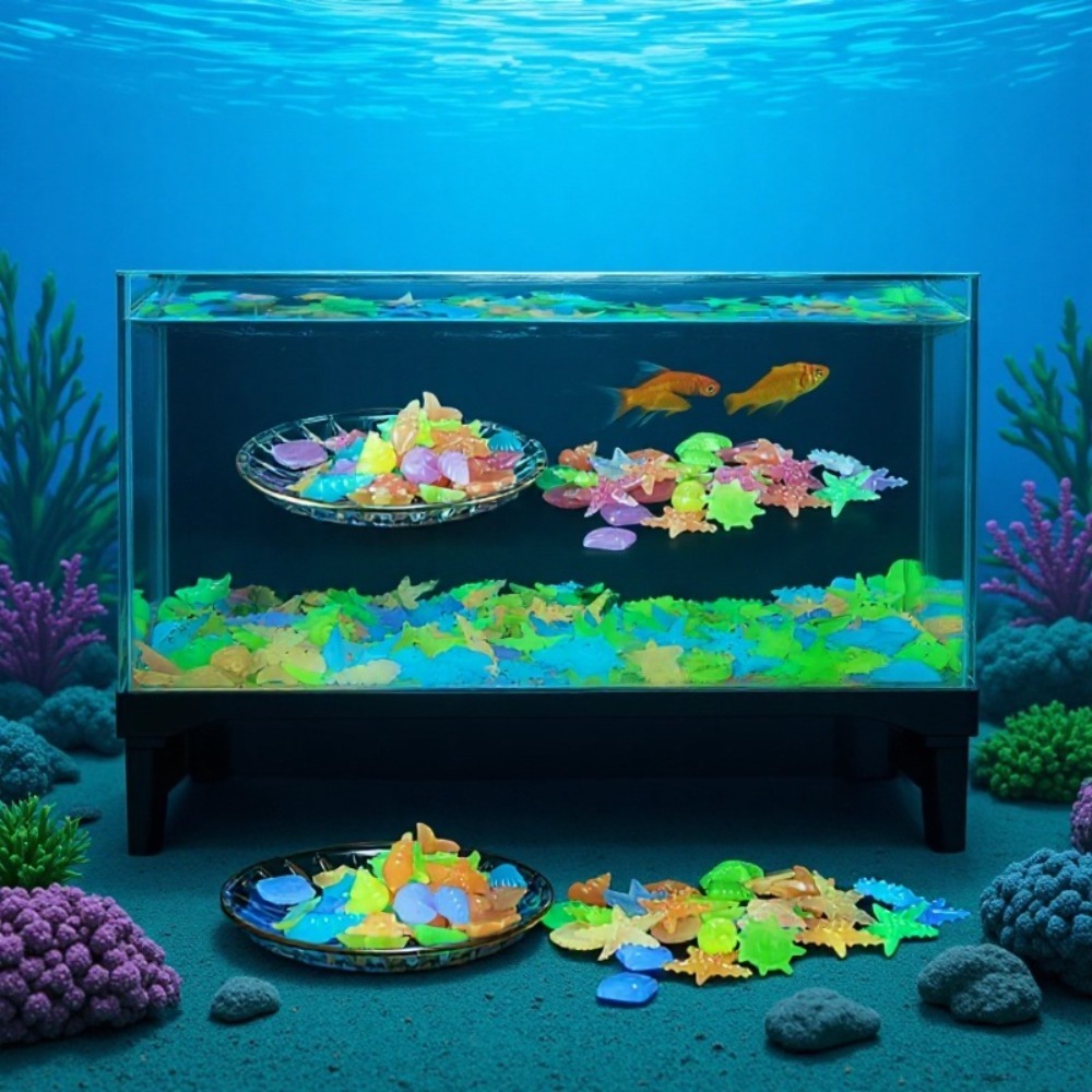 Piedras Luminosas Brillantes d - Aquarium Fish Buy reseña y precio