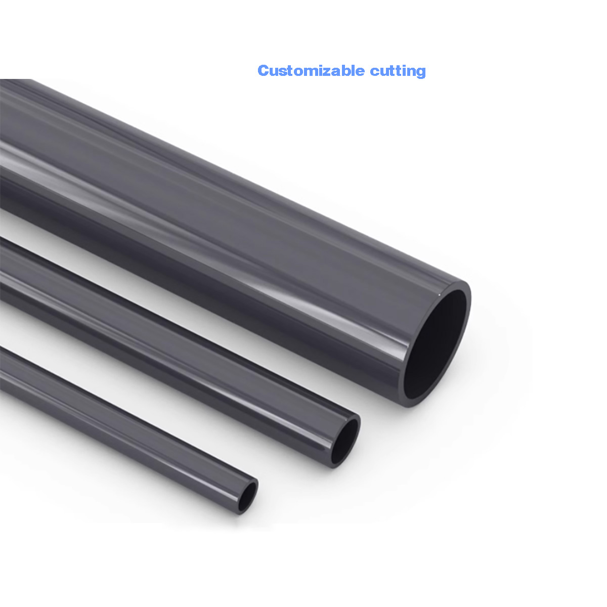 Tubo de plástico de PVC negro, - Aquarium Fishing reseña y precio