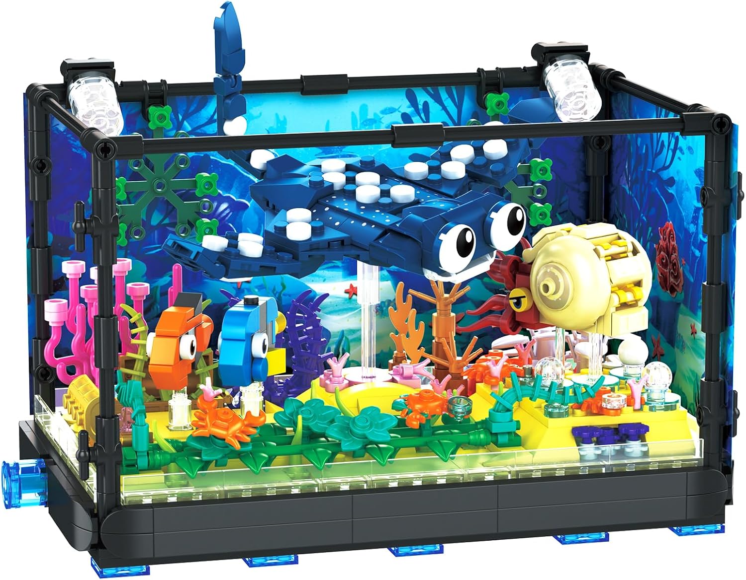 Set de Construcción de Acuario - Aquarium Fish Lego reseña y precio