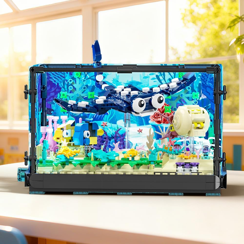Set de Construcción de Acuario - Aquarium Fish Lego reseña y precio