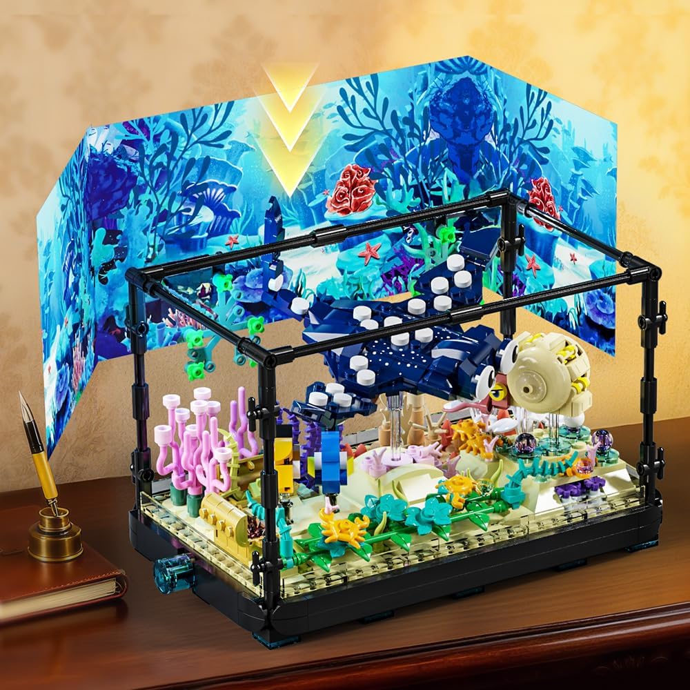 Set de Construcción de Acuario - Aquarium Fish Lego reseña y precio