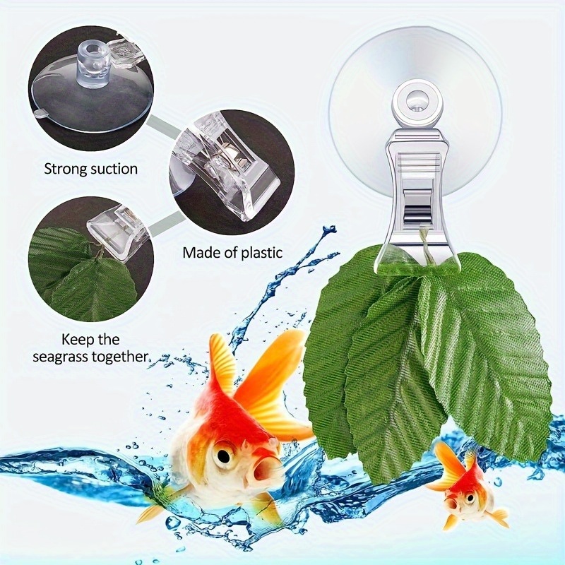 8 piezas de pinzas para algas  - Aquarium Fish Buy reseña y precio