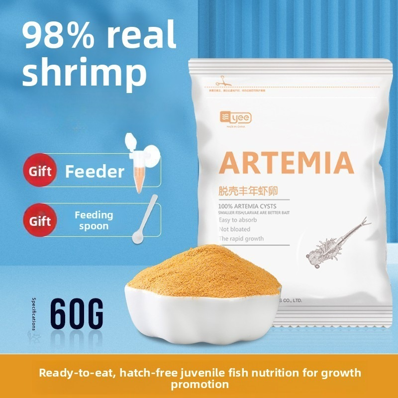 Yee Artemia de camarones de sa - Aquarium Fish Holiday Food reseña y precio