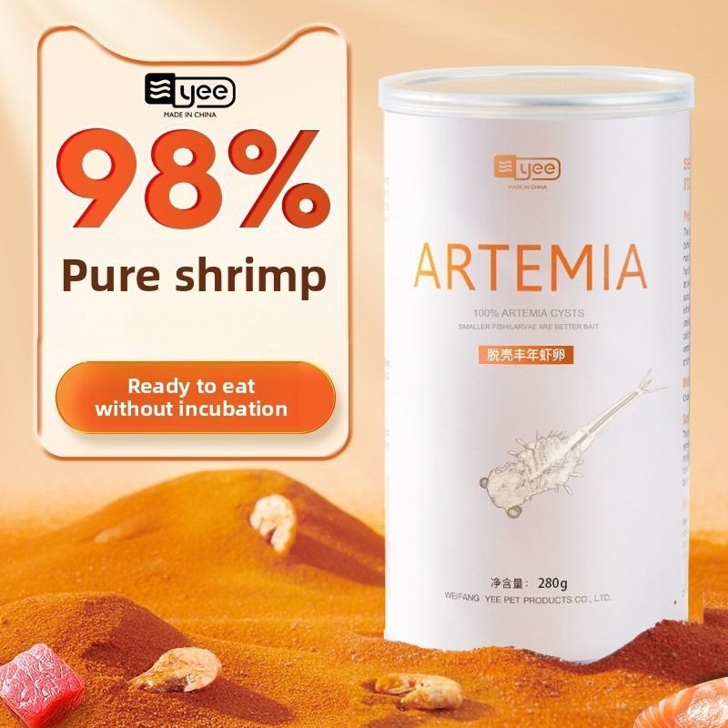 Yee Artemia de camarones de sa - Aquarium Fish Holiday Food reseña y precio