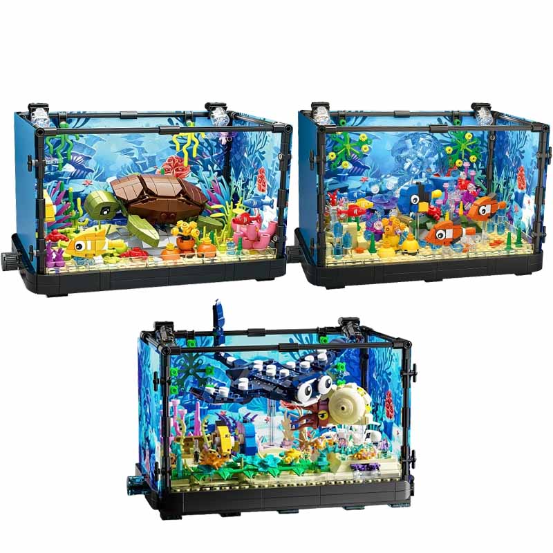 Juego de bloques de construcci - Aquarium Fish Lego reseña y precio