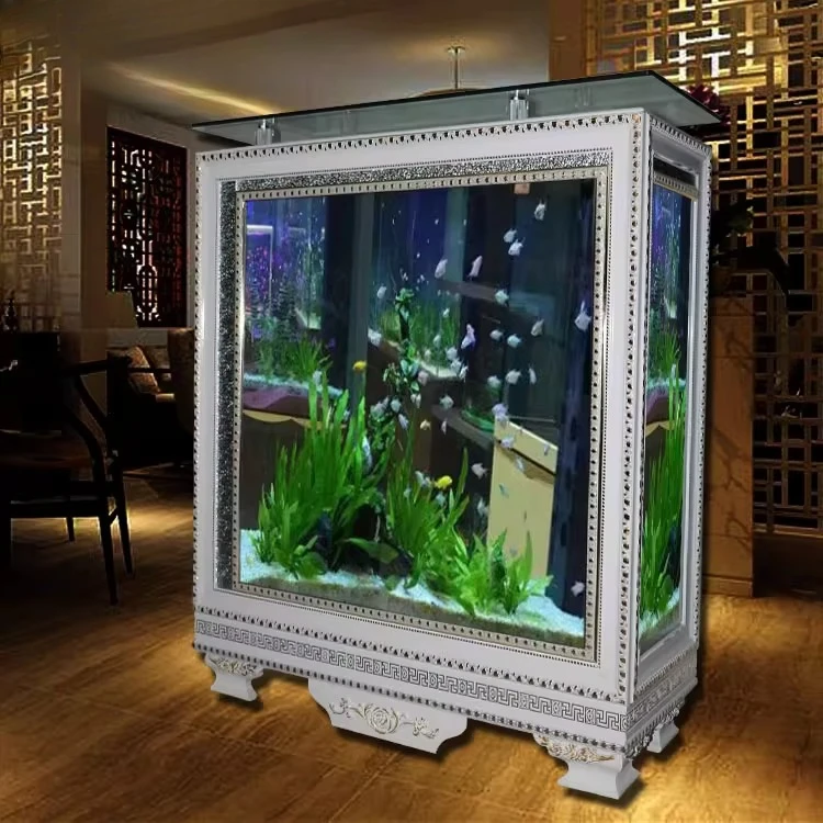 Pecera de vidrio de barandilla - Aquarium Xxl reseña y precio