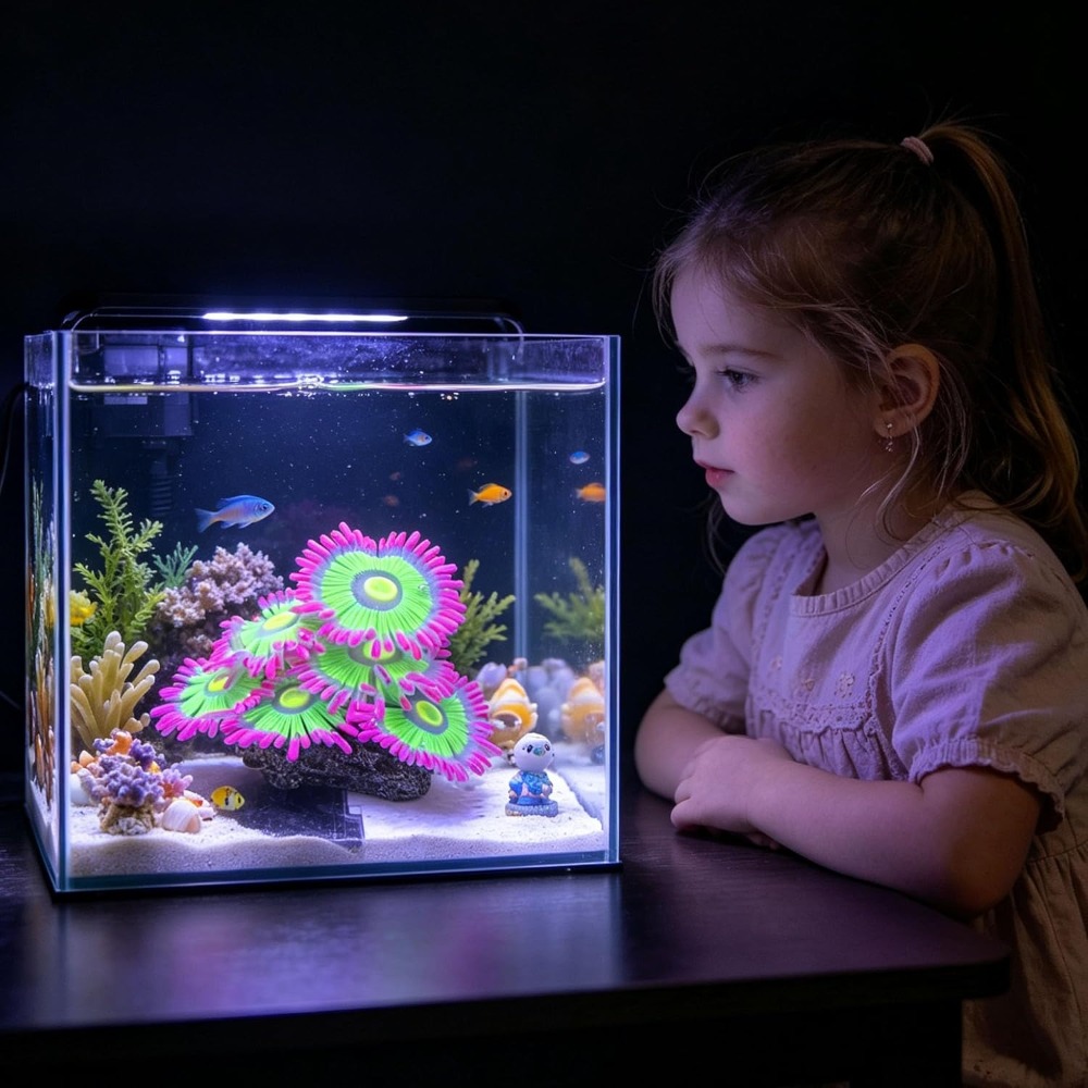 Decoraciones Luminosas para Ac - Aquarium Fish Cartoon reseña y precio