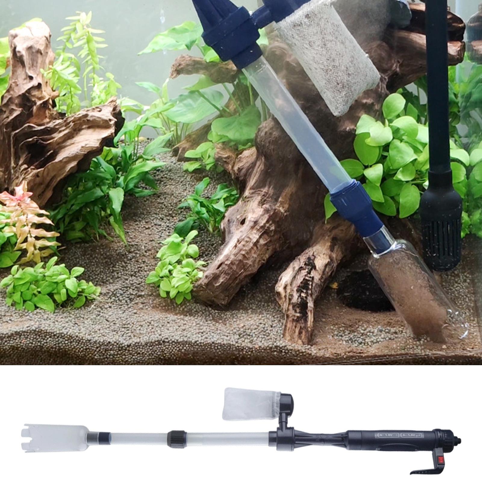 Aspirador de acuario ajustable - Aquarium Fish Background reseña y precio
