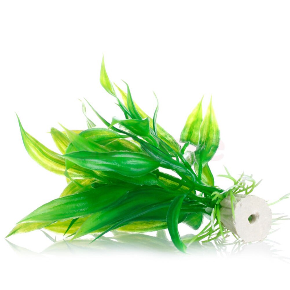 Plantas artificiales de decora - Aquarium Fish Cartoon reseña y precio