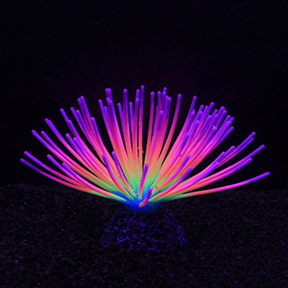 Coral de Silicona Colorido par - Aquarium Fish Rainbow reseña y precio
