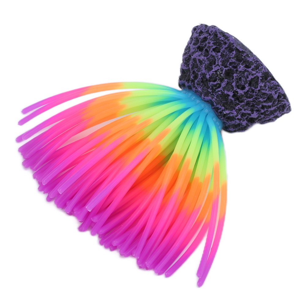 Coral de Silicona Colorido par - Aquarium Fish Rainbow reseña y precio