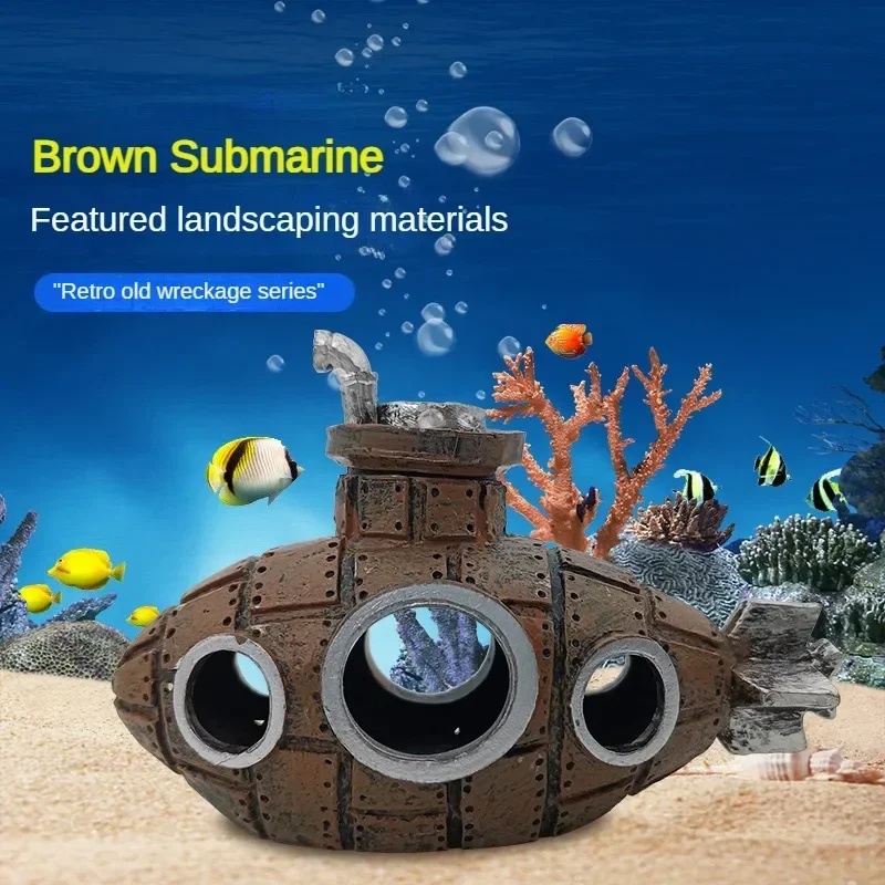 Adornos de Resina para Acuario - Aquarium Fish Cartoon reseña y precio