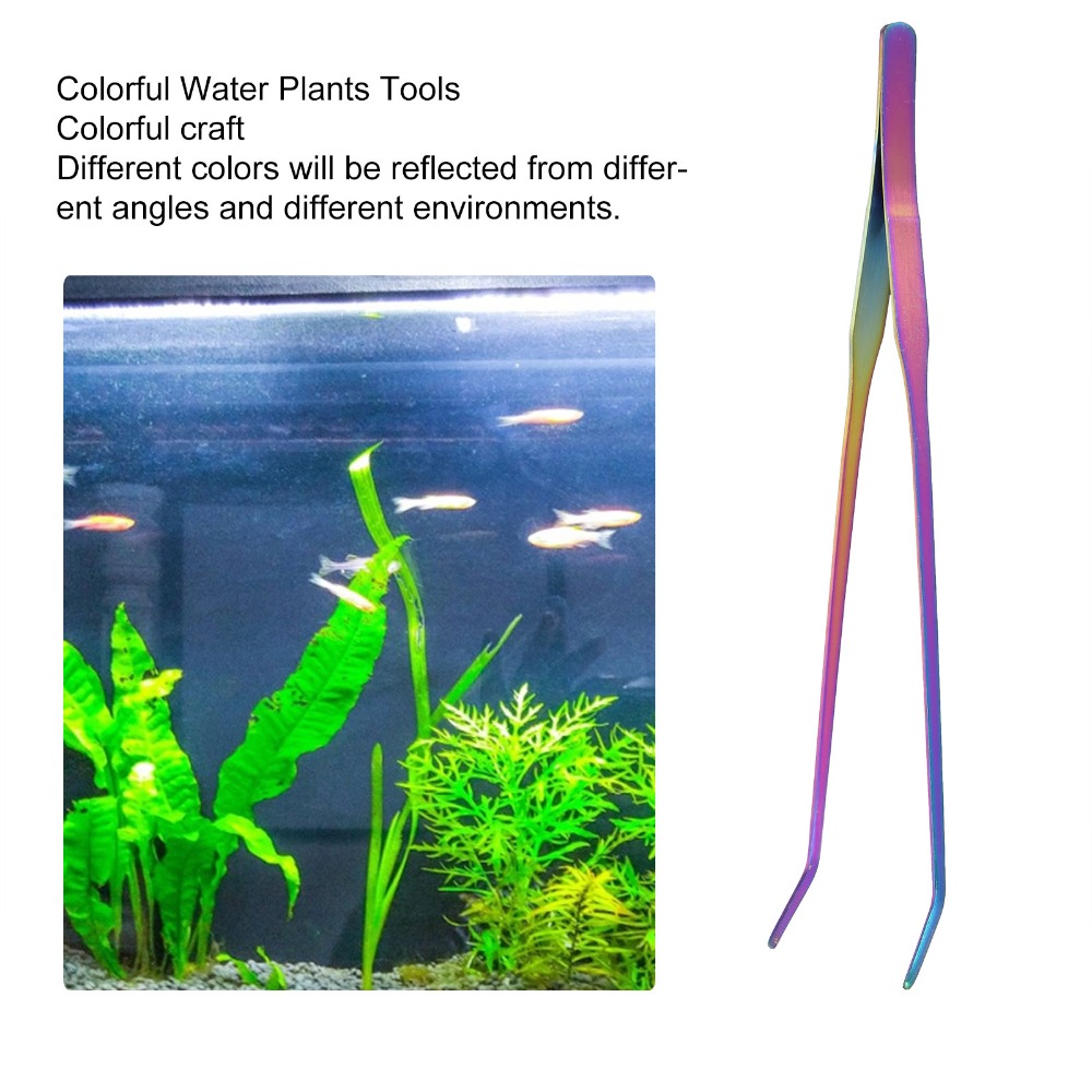 Pinzas de Acuario de Acero Ino - Aquarium Fish Rainbow reseña y precio