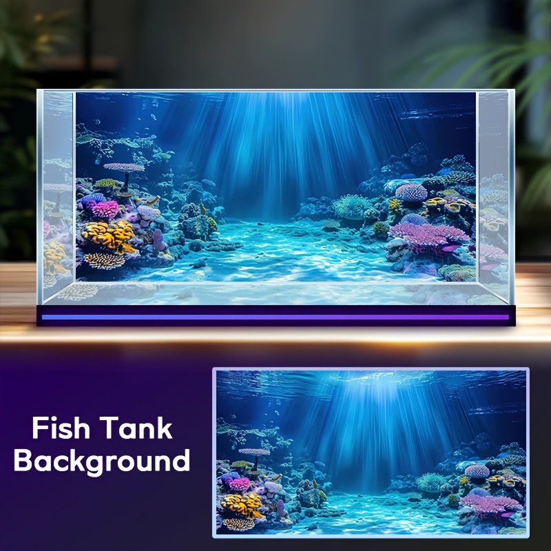 Papel Tapiz para Acuarios, Adh - Aquarium Fish Background reseña y precio