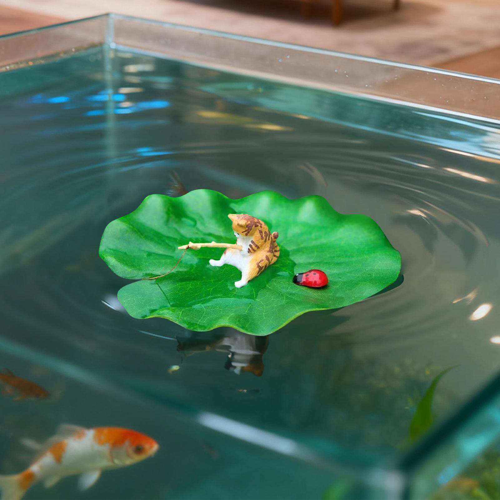 Miniatura Flotante de Gato Pes - Aquarium Fish Names reseña y precio