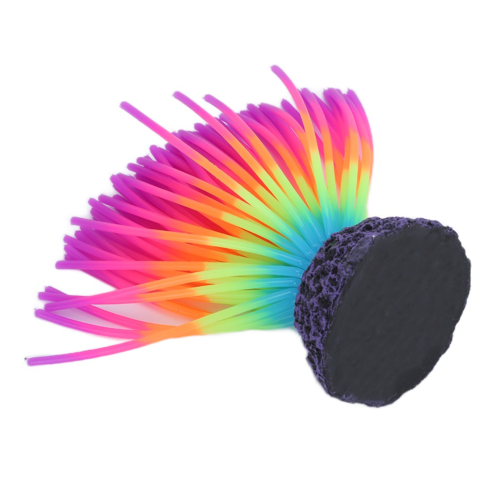 Coral de Silicona Colorido par - Aquarium Fish Rainbow reseña y precio