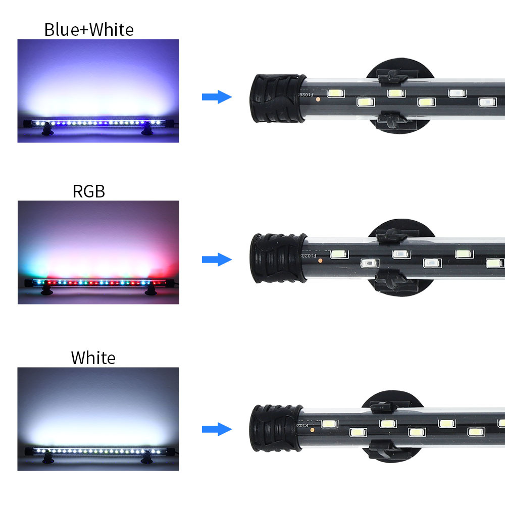Luz LED para acuario de 90-260 - Aquarium Fish Photography reseña y precio