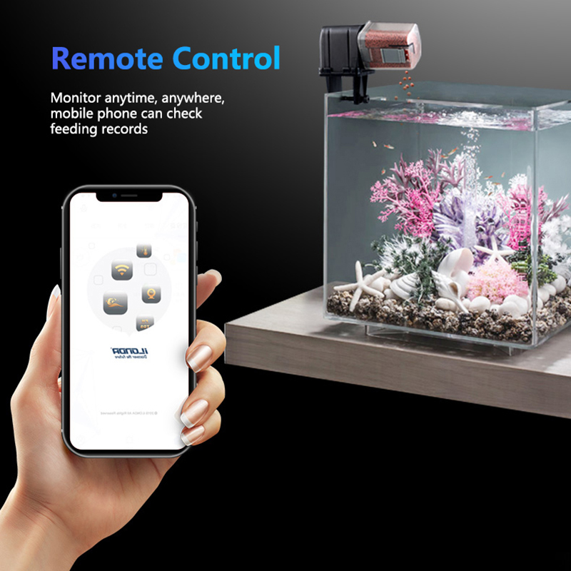 Alimentador de peces inteligen - Aquarium Fish Holiday Food reseña y precio
