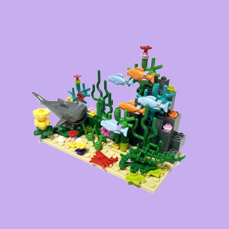 Bloques de Construcción de Acu - Aquarium Fish Lego reseña y precio