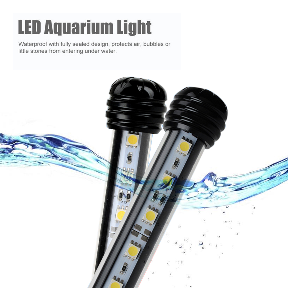 Barra de luz RGB para pecera,  - Aquarium Fish Lego reseña y precio