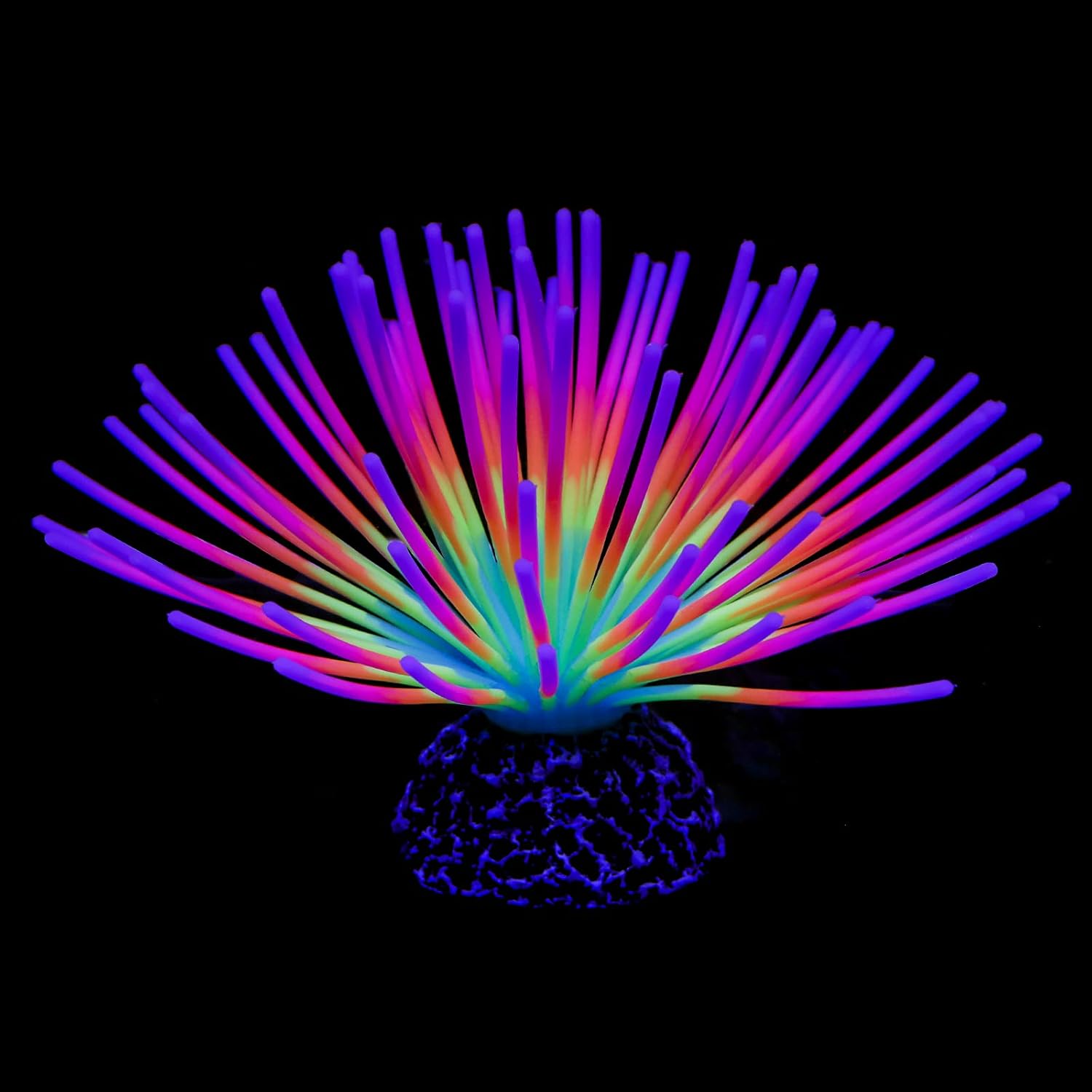 Adorno Artificial de Silicona  - Aquarium Fish Rainbow reseña y precio