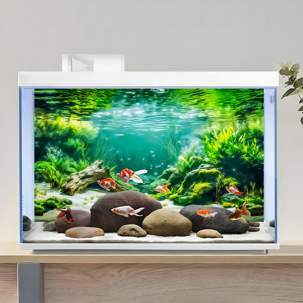 Pintura de Fondo para Acuario  - Aquarium Fish Background reseña y precio